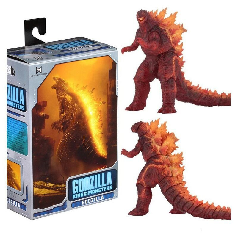 Foto 2 pulgar | Figura De Acción De Godzilla En Llamas (roja), 18 Cm, De Pvc, Coleccionable - Venta Internacional.