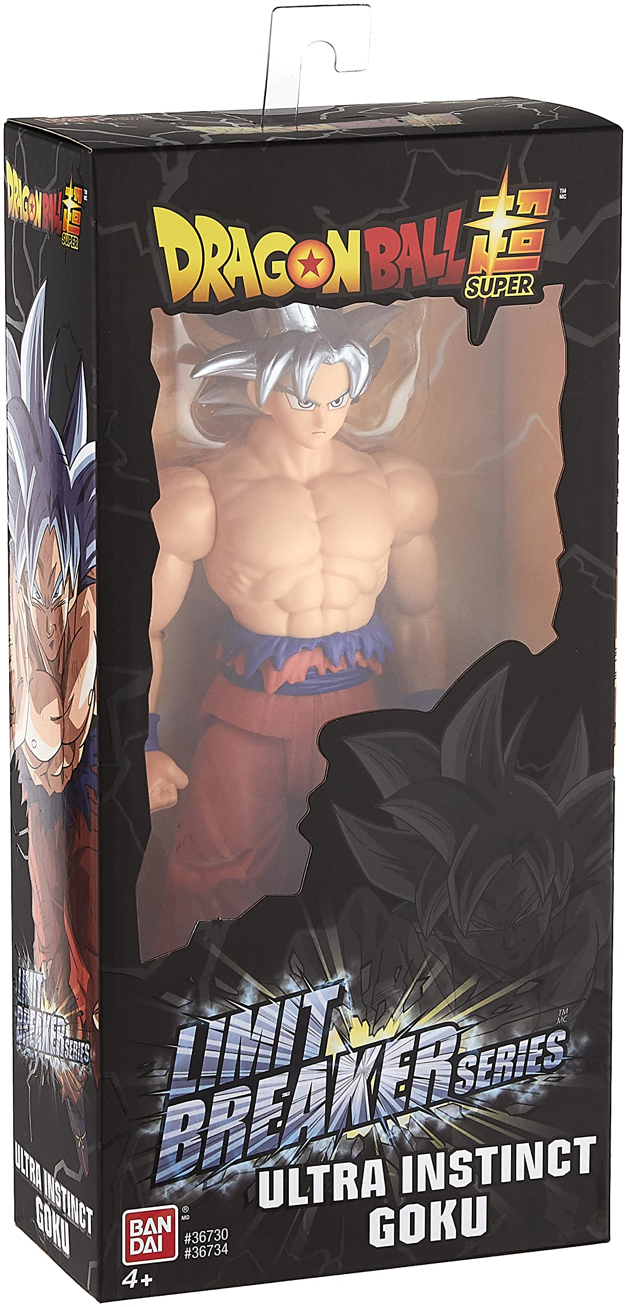 Foto 3 | Figura De Acción Bandai Dragon Ball Super Ultra Instinct Goku - Venta Internacional.