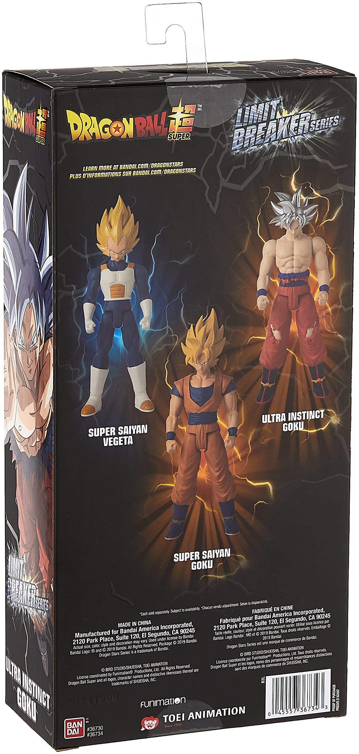 Foto 4 | Figura De Acción Bandai Dragon Ball Super Ultra Instinct Goku - Venta Internacional.