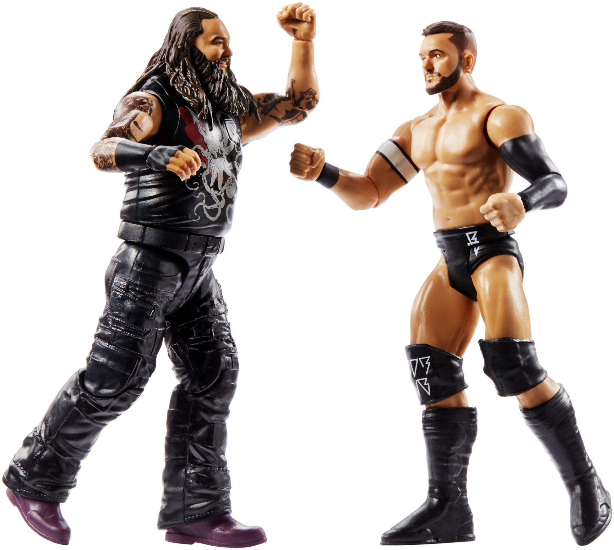 Foto 2 | Figuras De Acción Wwe Bray Wyatt Contra Finn Balor, Paquete De 2 Unidades, 15 Cm - Venta Internacional.