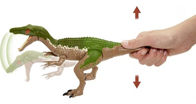 Foto 2 | Figura De Acción Jurassic World Baryonyx Grim Sound Strike - Venta Internacional.