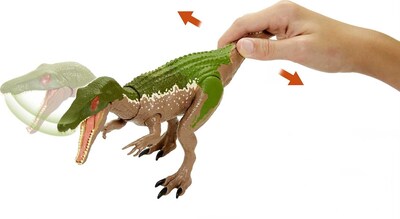 Foto 3 | Figura De Acción Jurassic World Baryonyx Grim Sound Strike - Venta Internacional.
