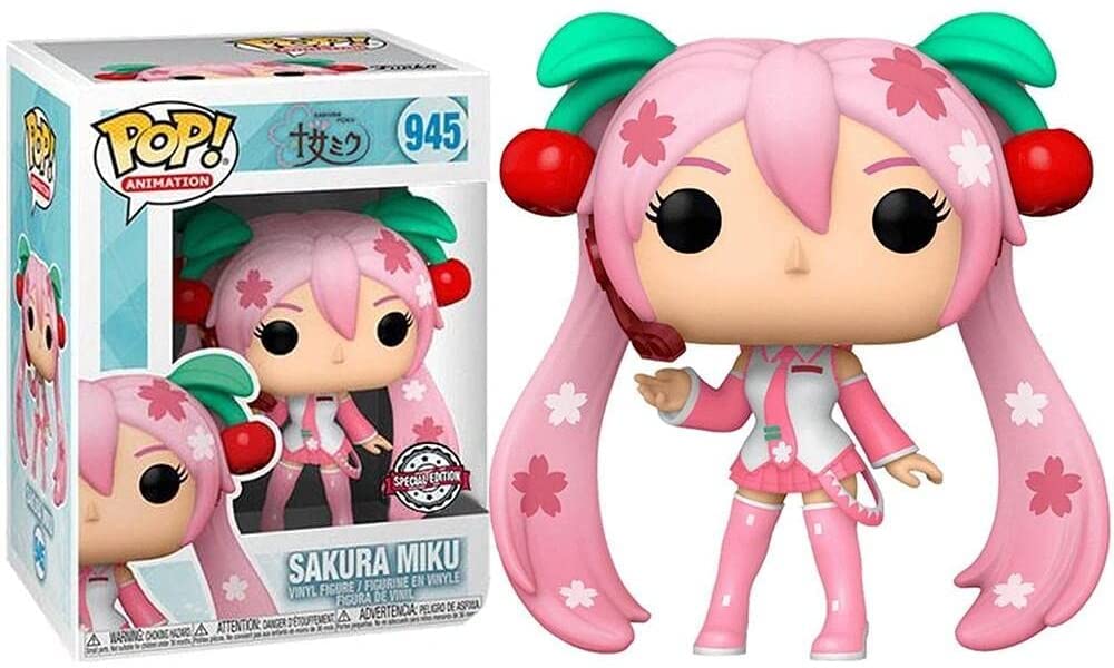 Foto 3 pulgar | Figura De Vinilo Funko Pop! Animación Hatsune Miku (cherry Blossom) - Venta Internacional.