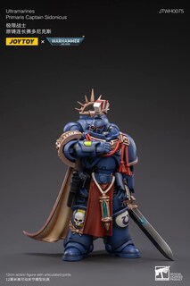 Foto 2 | Figura De Acción Joytoy Warhammer 40k Ultramarines Captain 1/18 - Venta Internacional.