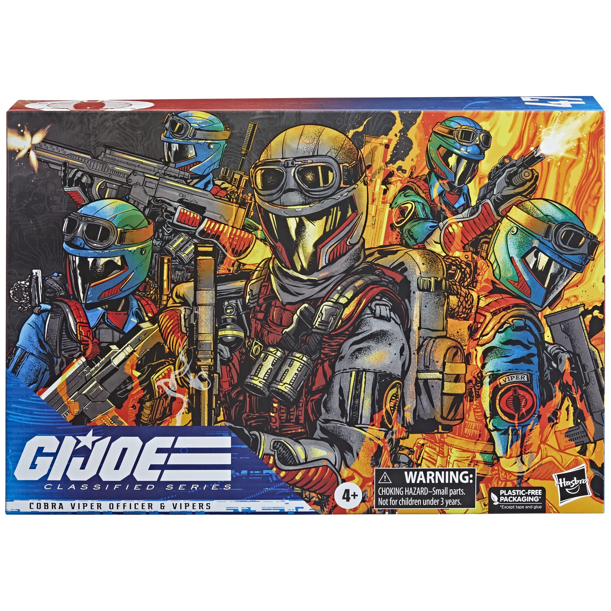 Foto 5 | Figuras De Acción G.i. Joe Classified Series Cobra Viper - Venta Internacional.
