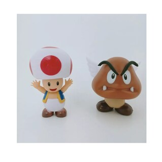 Foto 5 | Figuras Super Mario Bros Juguetes Coleccionables Lab.g 12 Piezas Multicolor