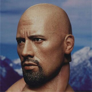 Foto 6 | Figura Head Sculpt Hiplay A Escala 1/6 Masculina Para Acción De 30 Cm - Venta Internacional.