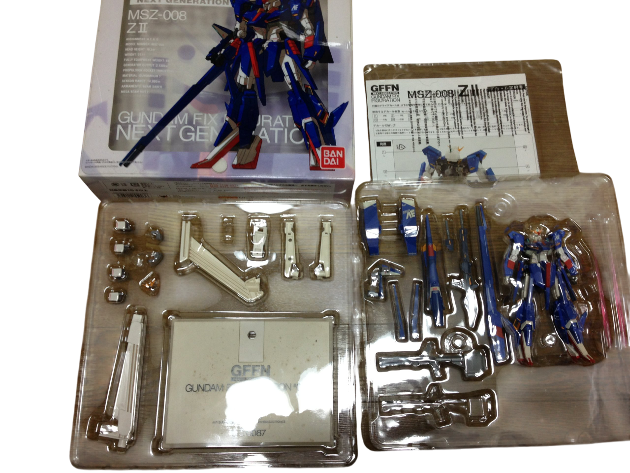 Foto 1 | Figura De Acción Bandai Gundam Fix Figuration Msz-008 Z Ii - Venta Internacional.
