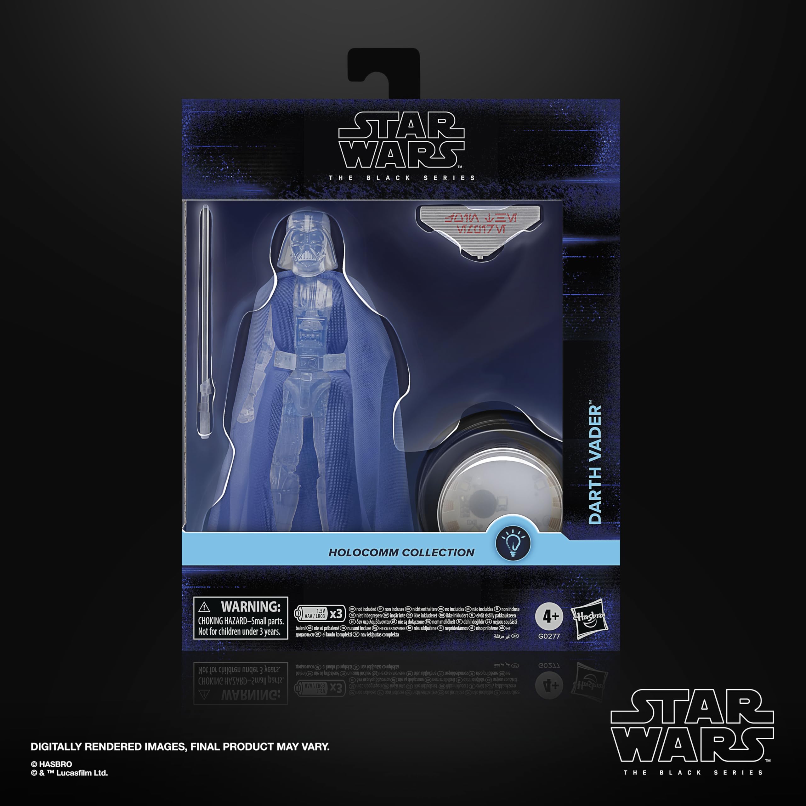 Foto 3 pulgar | Figura De Acción Star Wars The Black Series Darth Vader 15 Cm - Venta Internacional.