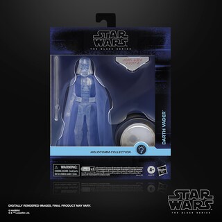 Foto 2 | Figura De Acción Star Wars The Black Series Darth Vader 15 Cm - Venta Internacional.