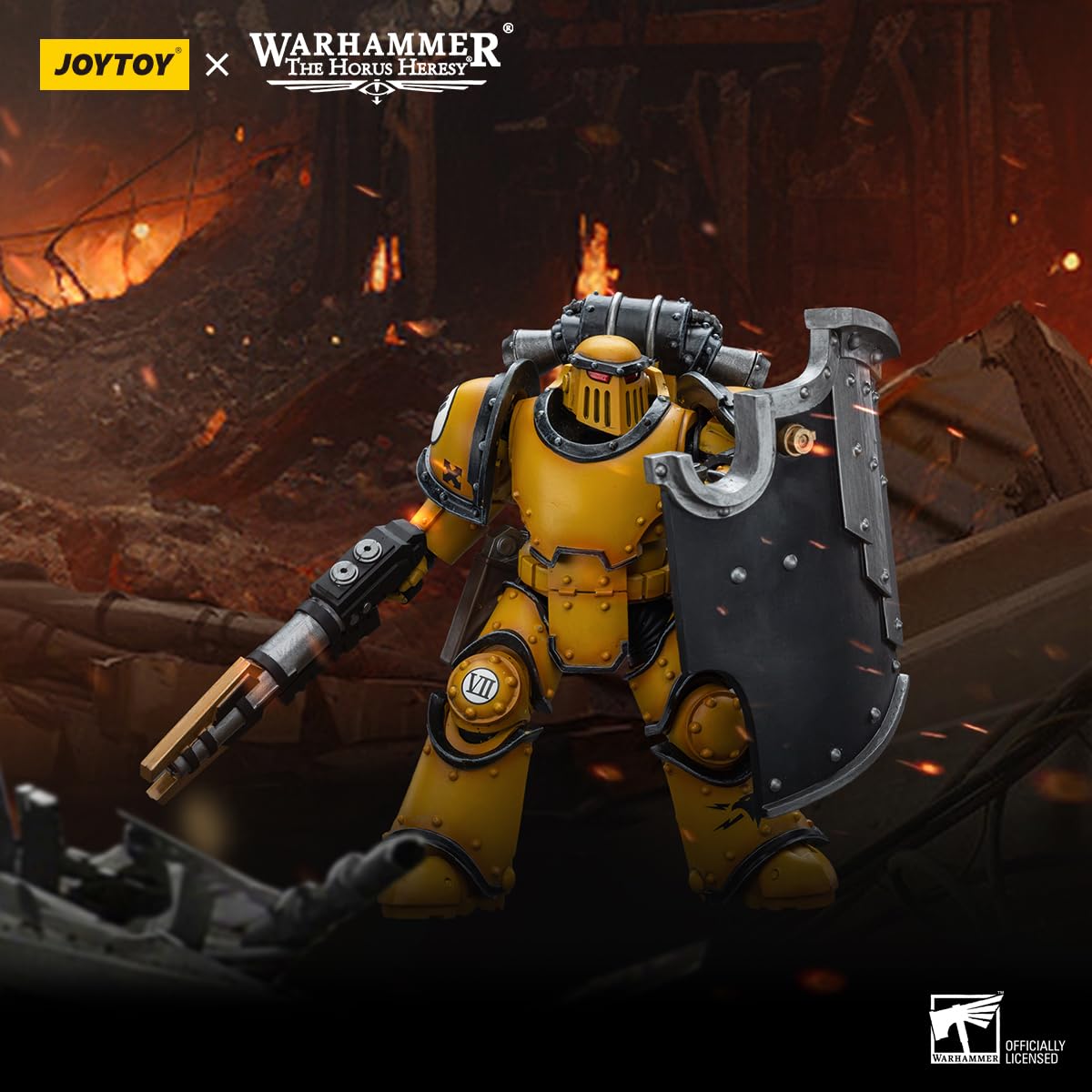 Foto 5 pulgar | Figura De Acción Joytoy Warhammer 40k Imperial Fists Breacher - Venta Internacional.
