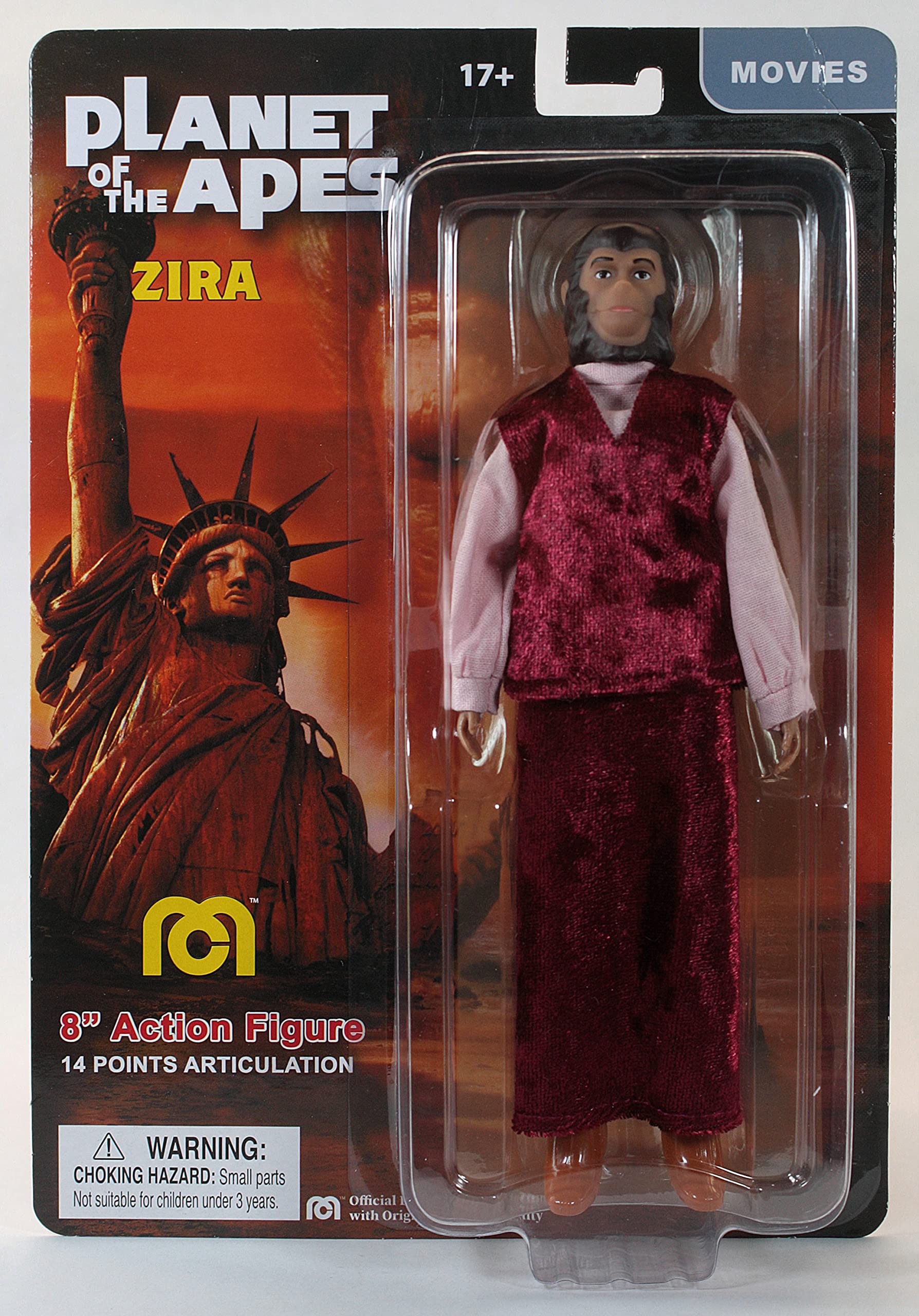 Foto 4 pulgar | Figura de Acción Mego Planet of the Apes Zira 20 cm - Venta Internacional