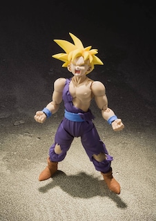 Foto 3 | Figura De Acción Bandai Tamashii Nations S.h. Figuarts Super Saiyan Son Gohan Dragon Ball Z - Venta Internacional.