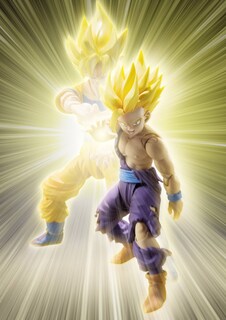 Foto 4 | Figura De Acción Bandai Tamashii Nations S.h. Figuarts Super Saiyan Son Gohan Dragon Ball Z - Venta Internacional.