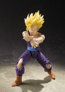 Foto 5 | Figura De Acción Bandai Tamashii Nations S.h. Figuarts Super Saiyan Son Gohan Dragon Ball Z - Venta Internacional.