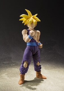 Foto 6 | Figura De Acción Bandai Tamashii Nations S.h. Figuarts Super Saiyan Son Gohan Dragon Ball Z - Venta Internacional.
