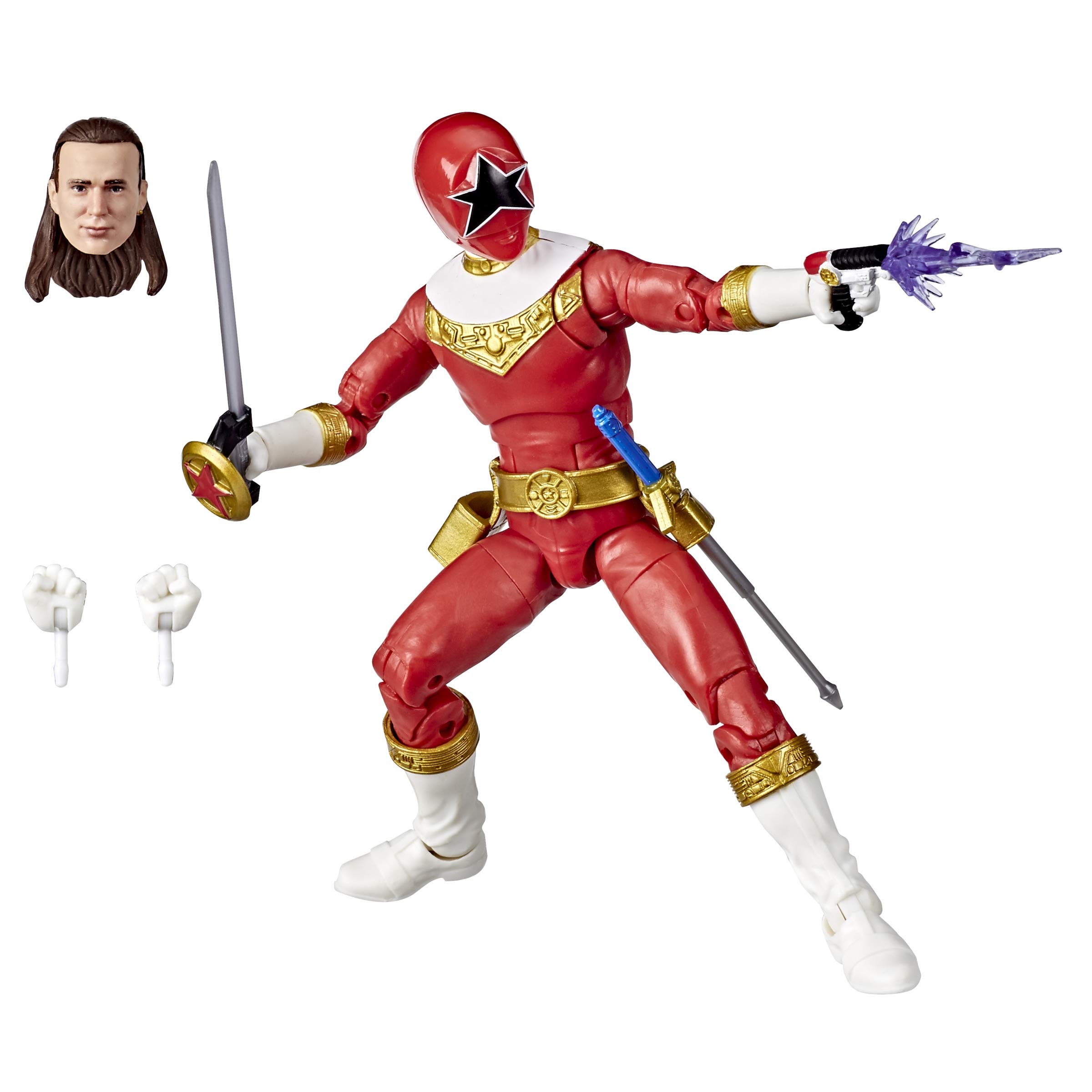 Foto 2 pulgar | Figura De Acción Power Rangers Lightning Collection Zeo Red Ranger - Venta Internacional.