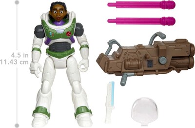 Foto 3 | Figura De Acción Mattel Disney Pixar Lightyear Izzy Hawthorne - Venta Internacional.