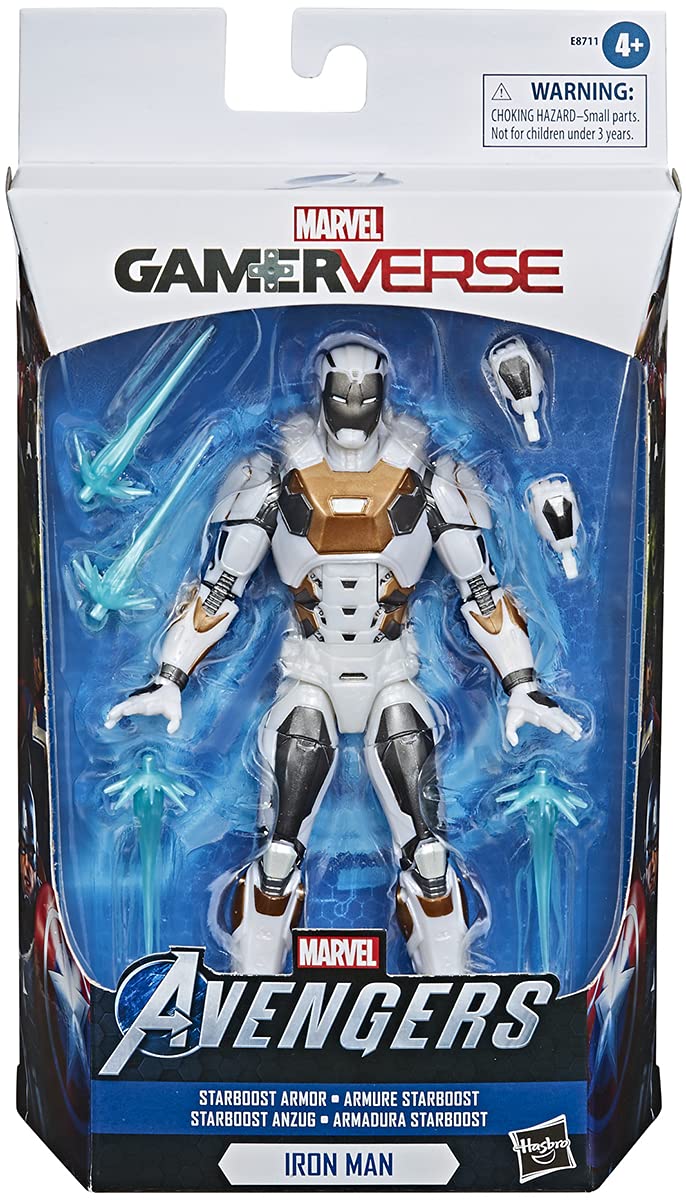 Foto 3 | Figura De Acción Hasbro Marvel Legends Gamerverse Iron Man - Venta Internacional.