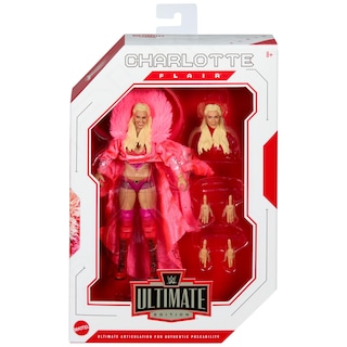 Foto 2 | Figura De Acción Mattel Wwe Ultimate Edition Charlotte Flair - Venta Internacional.