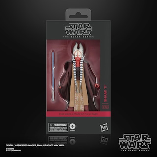 Foto 2 | Figura De Acción Star Wars The Black Series Shaak Ti 15cm - Venta Internacional.