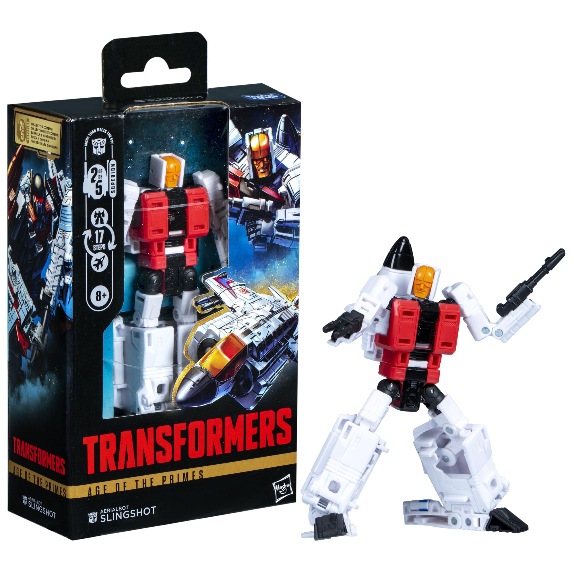 Foto 3 | Figura De Acción Transformers Age Of The Primes Aerialbot Slingshot - Venta Internacional.