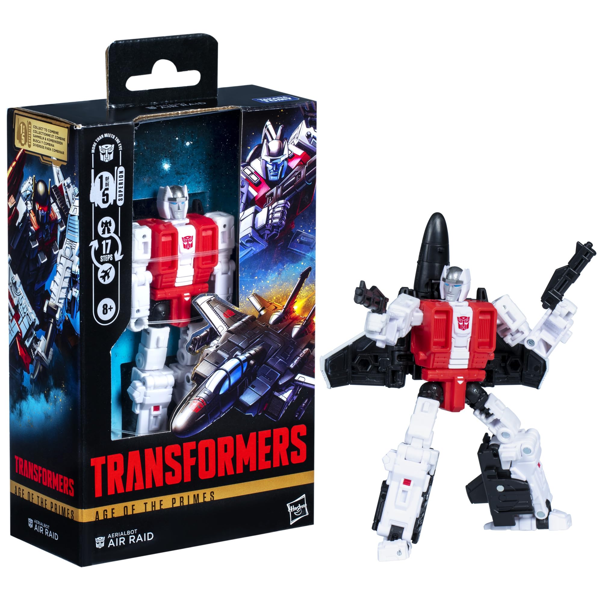 Foto 4 pulgar | Figura De Acción Transformers Age Of The Primes Air Raid 14 Cm - Venta Internacional.