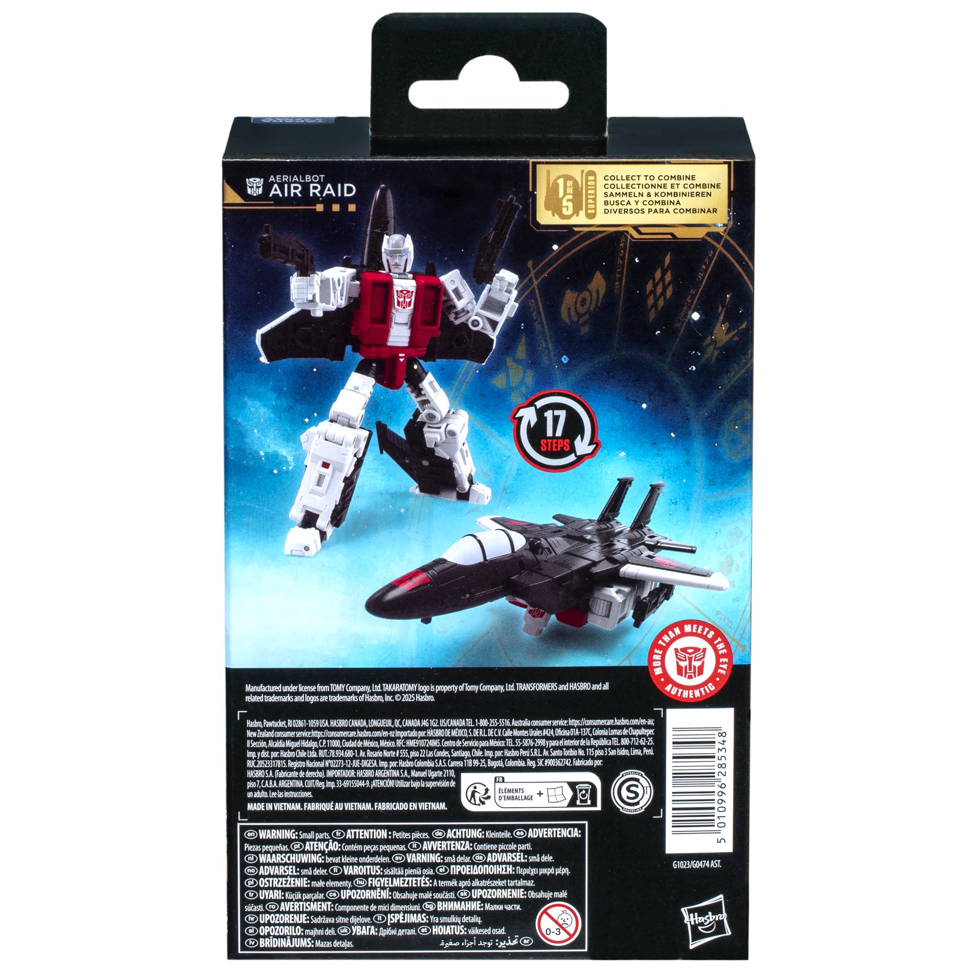 Foto 6 pulgar | Figura De Acción Transformers Age Of The Primes Air Raid 14 Cm - Venta Internacional.