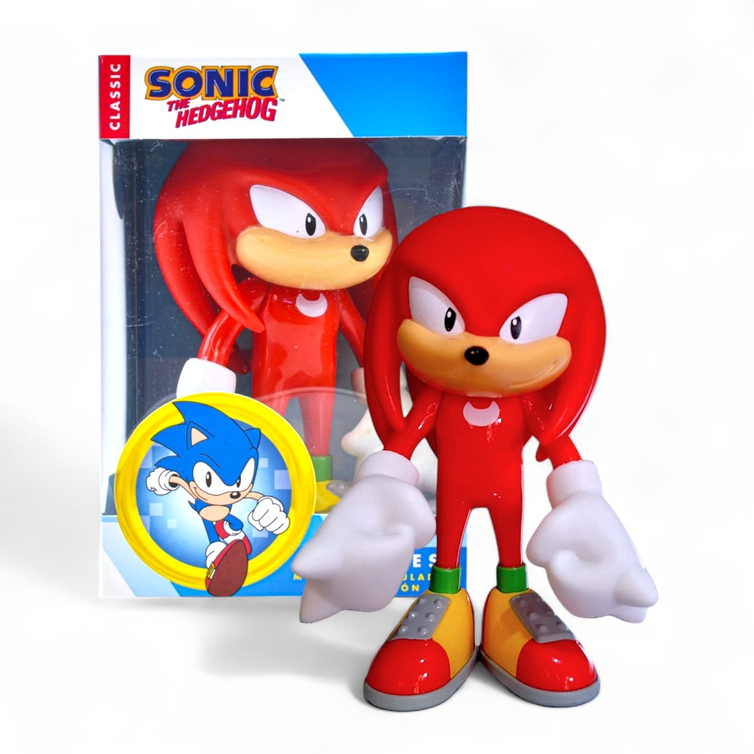 Foto 2 pulgar | Figura De Knuckles Del Videojuego Sonic St-kn6-01