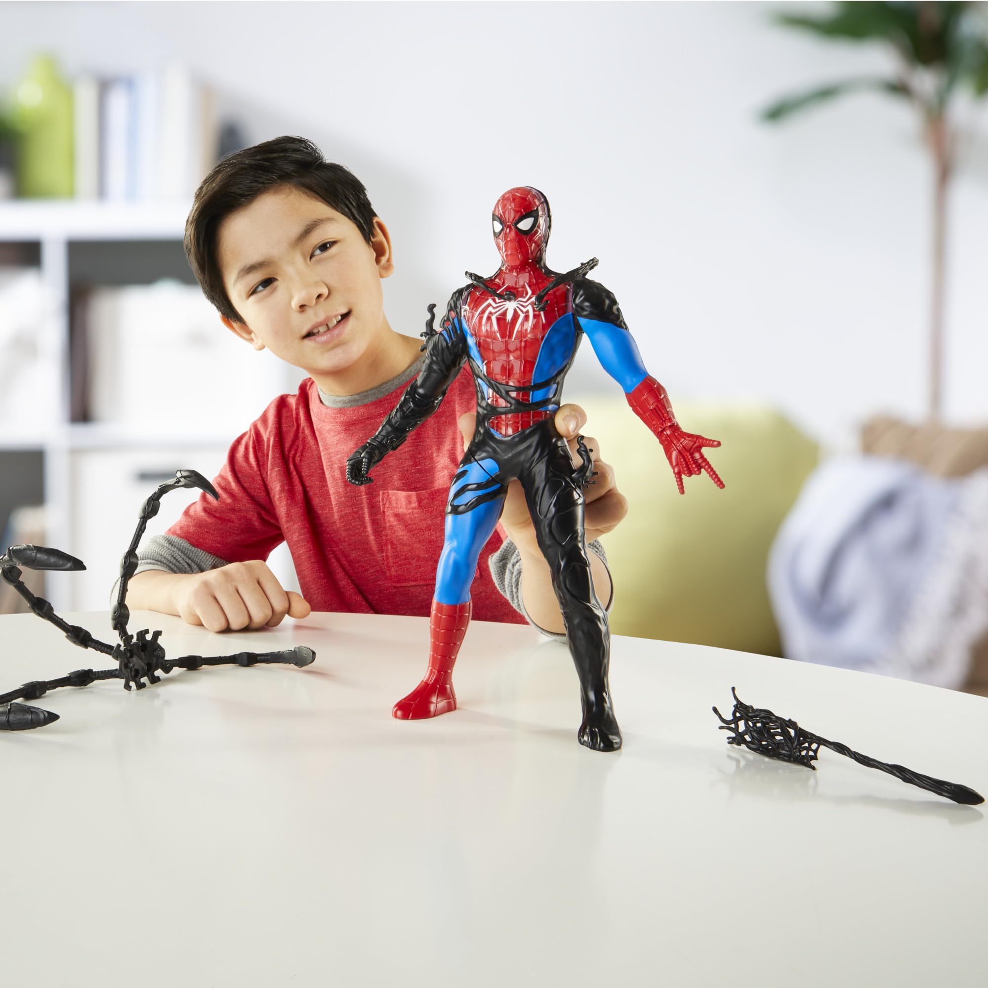 Foto 8 pulgar | Figura De Acción Spider-man Marvel Venomversus Liquid Shifter - Venta Internacional.
