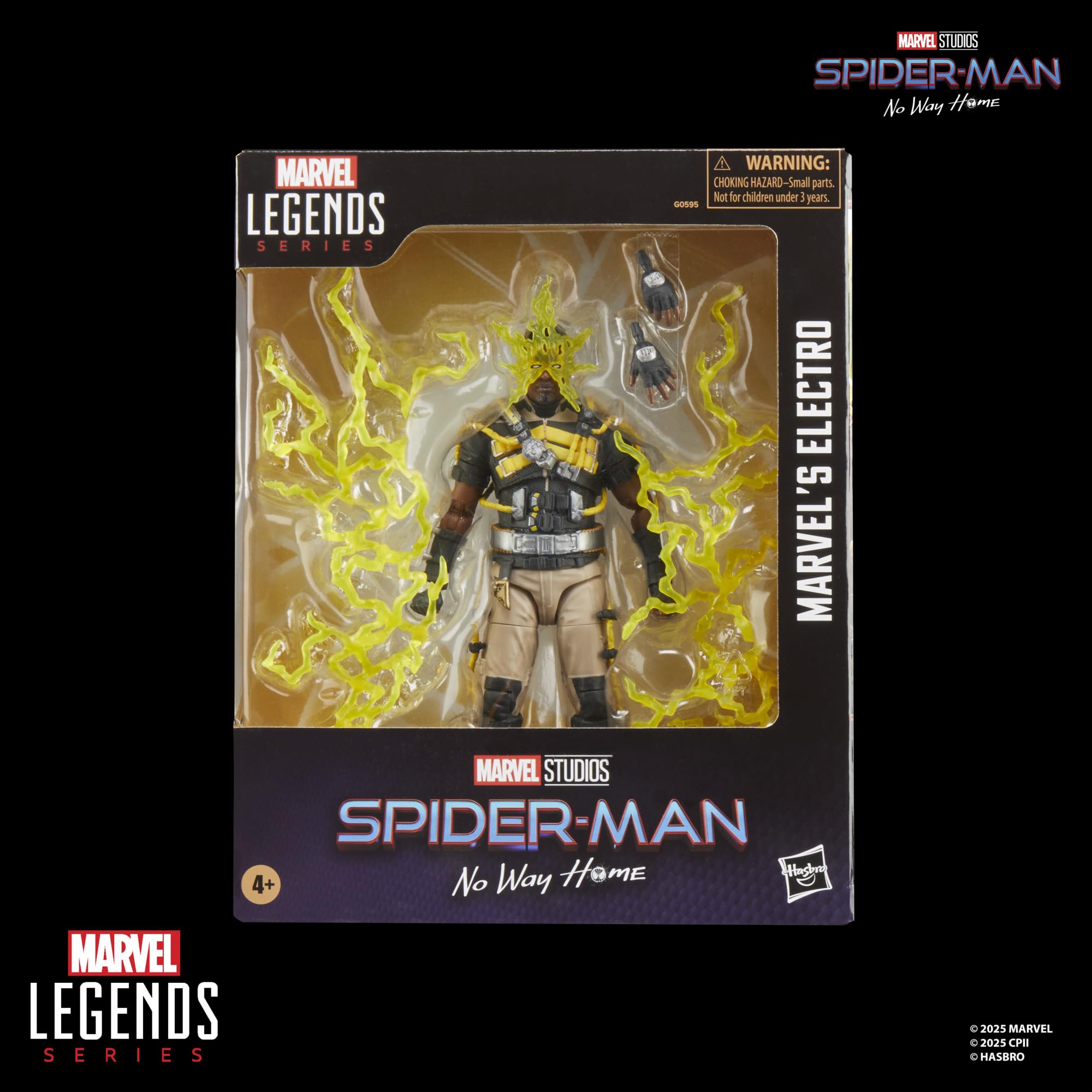 Foto 3 pulgar | Figura De Acción Marvel Legends Series Electro 15 Cm - Spider-man: No Way Home - Venta Internacional.