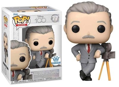 Foto 1 | Figura De Vinilo Funko Pop! Walt Disney Con Cámara #77, 9,5 Cm - Venta Internacional.