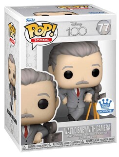Foto 2 | Figura De Vinilo Funko Pop! Walt Disney Con Cámara #77, 9,5 Cm - Venta Internacional.