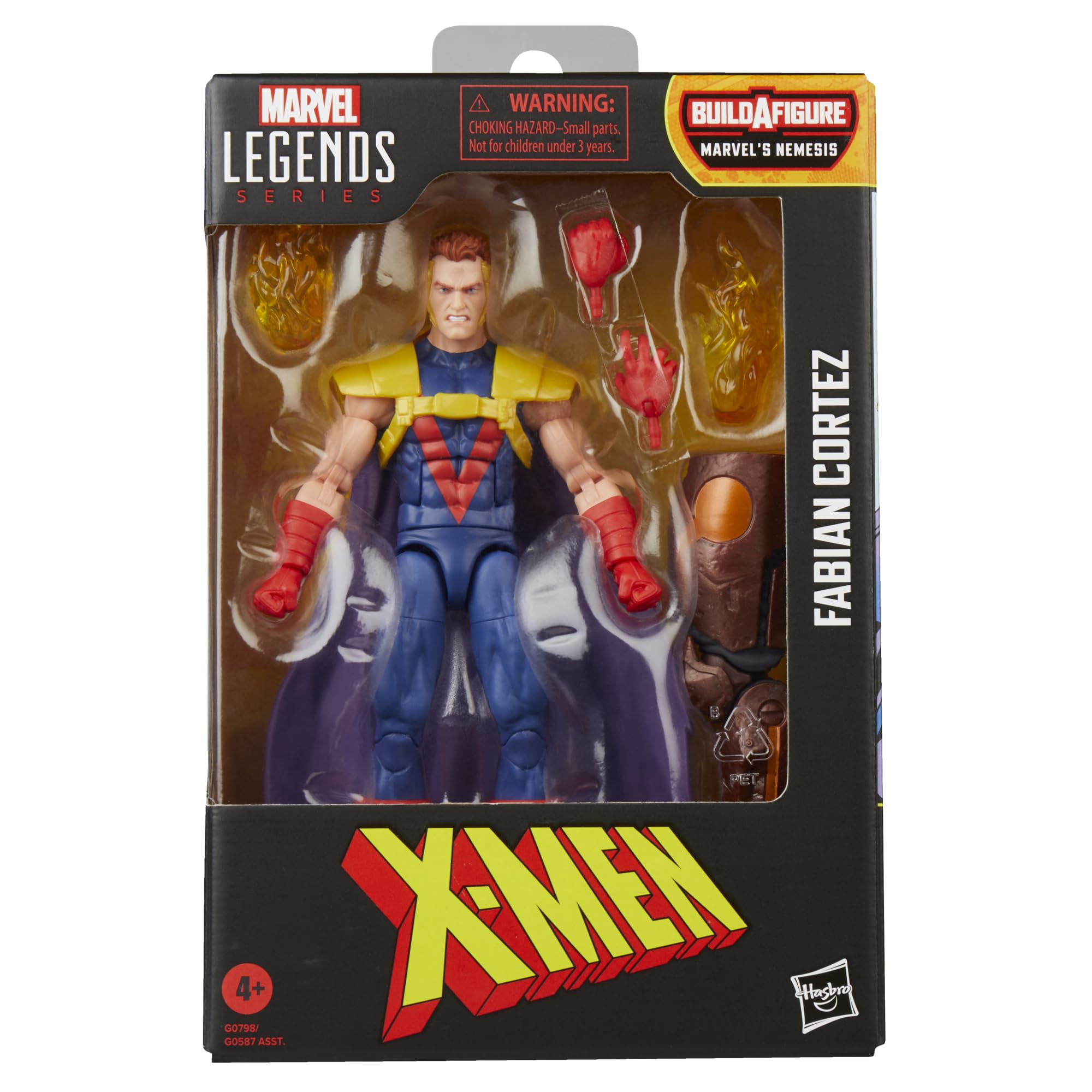 Foto 3 pulgar | Figura De Acción Marvel Legends Series Fabian Cortez X-men - Venta Internacional.