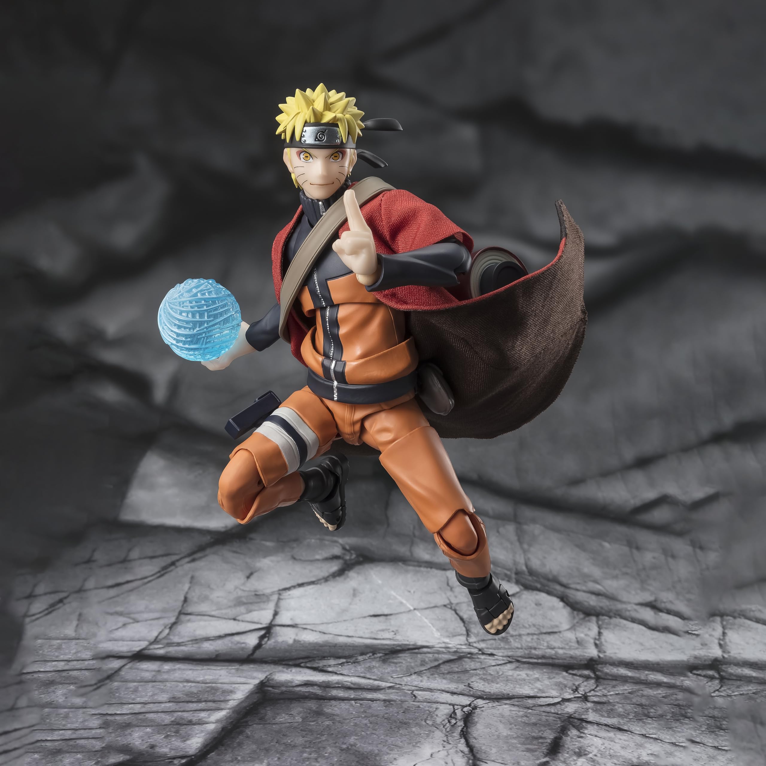 Foto 3 pulgar | Figura De Acción Tamashii Nations Naruto Uzumaki Sage Mode 14,5 Cm - Venta Internacional.
