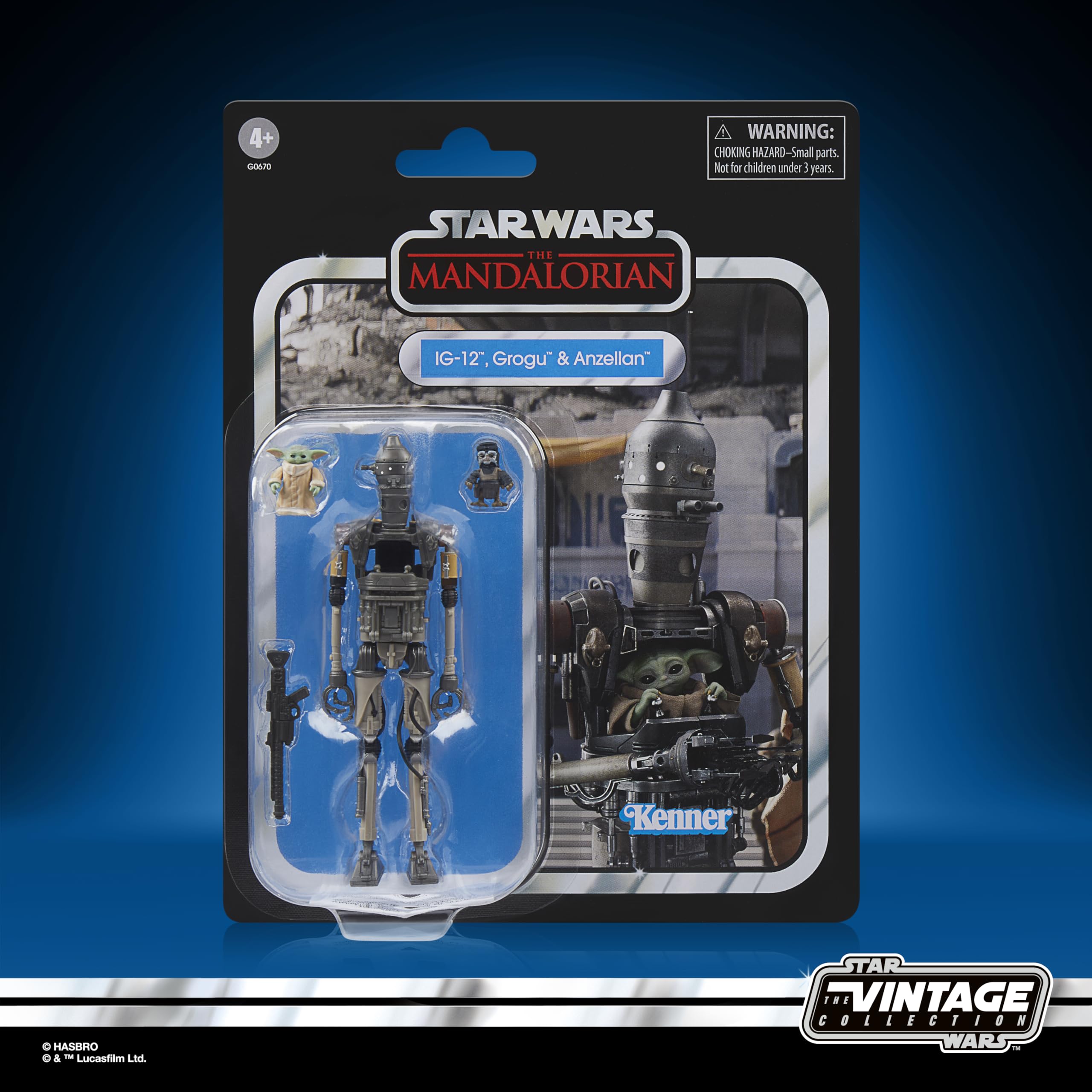 Foto 2 | Figura De Acción Star Wars The Vintage Collection, 9,5 Cm, Paquete De 3 - Venta Internacional.