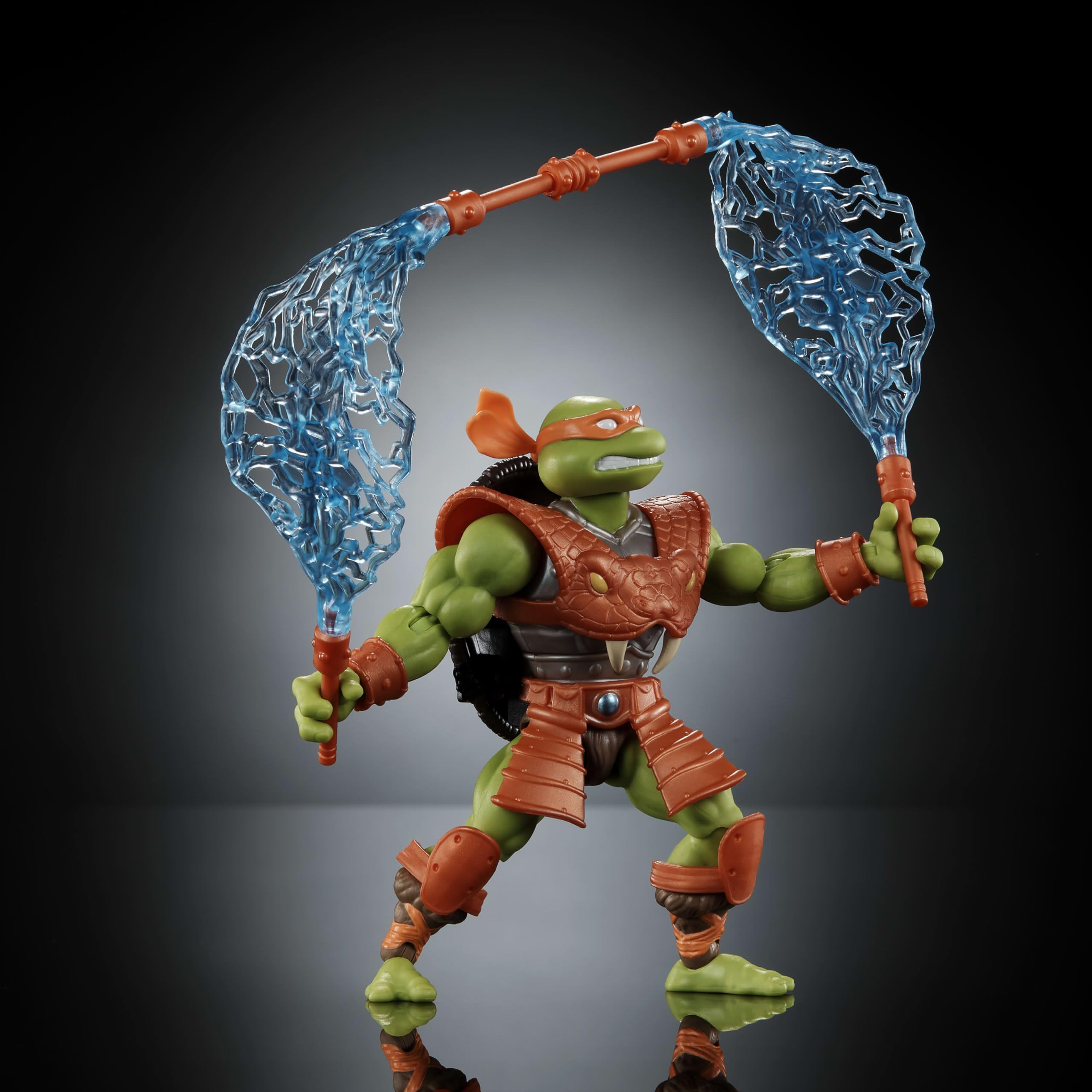 Foto 4 | Figura De Acción Masters Of Universe Michelangelo 14 Cm - Venta Internacional.