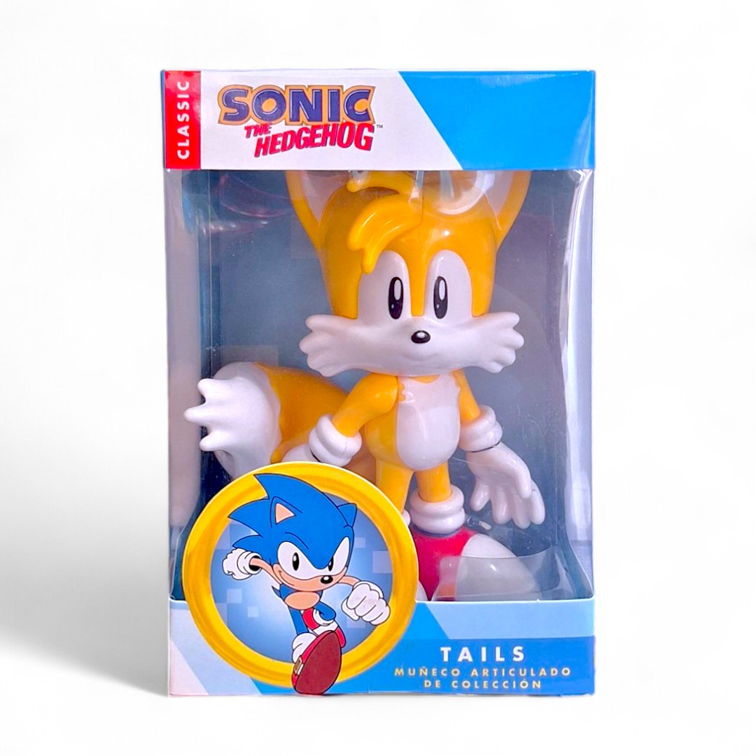 Foto 4 pulgar | Figura Coleccionable De Tails De Sonic Juguete St-ml6-01