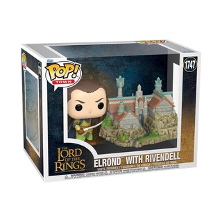 Foto 1 | Figura De Vinilo Coleccionable Funko Pop Town Elrond Con Rivendell - Venta Internacional.