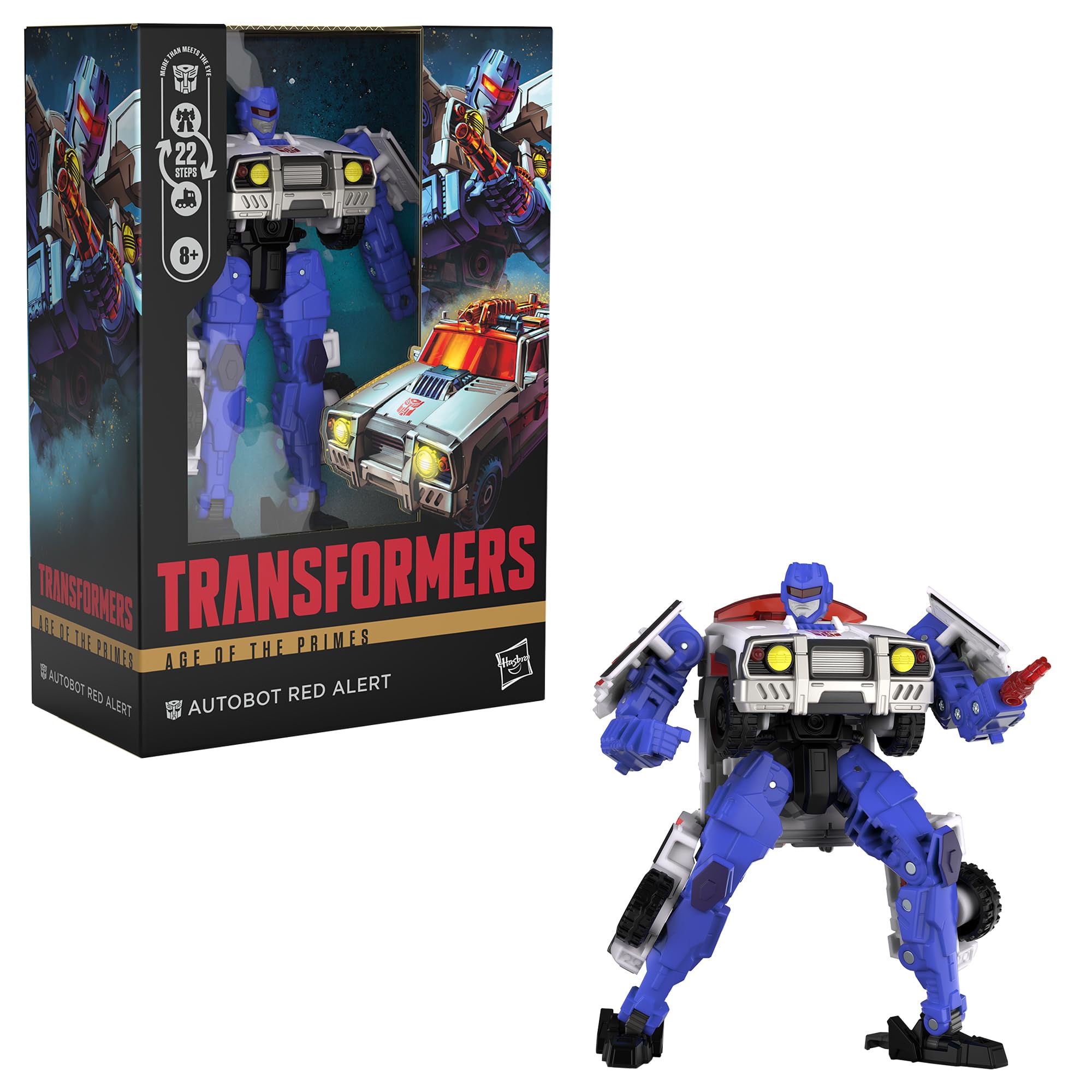 Foto 6 pulgar | Figura De Acción Transformers Autobot Red Alert Voyager 17,5 Cm - Venta Internacional.