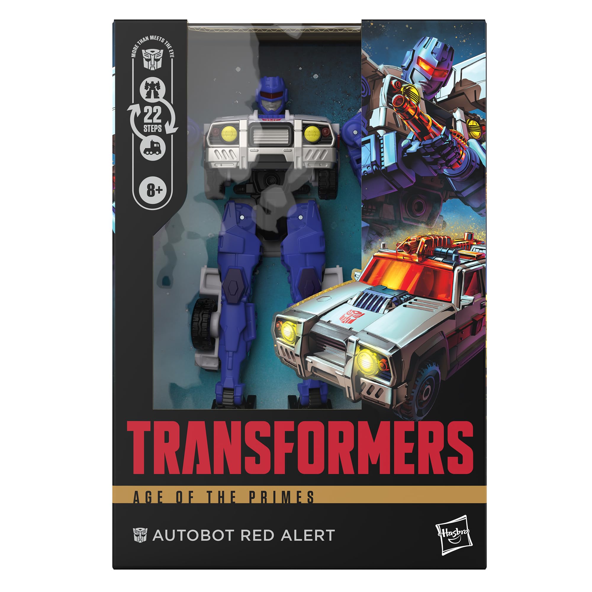 Foto 7 pulgar | Figura De Acción Transformers Autobot Red Alert Voyager 17,5 Cm - Venta Internacional.