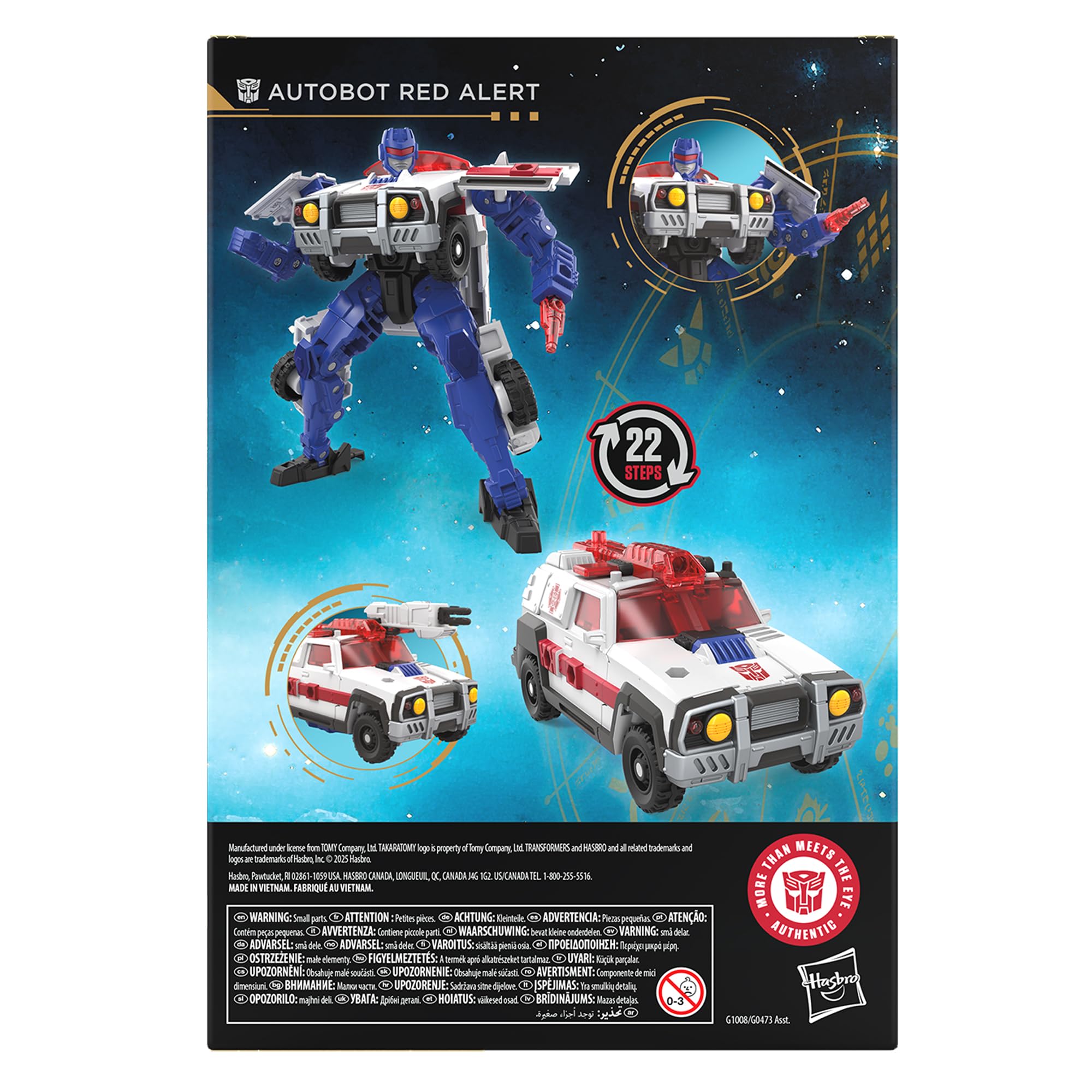 Foto 8 pulgar | Figura De Acción Transformers Autobot Red Alert Voyager 17,5 Cm - Venta Internacional.