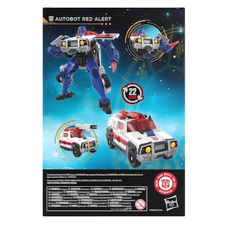 Foto 7 | Figura De Acción Transformers Autobot Red Alert Voyager 17,5 Cm - Venta Internacional.