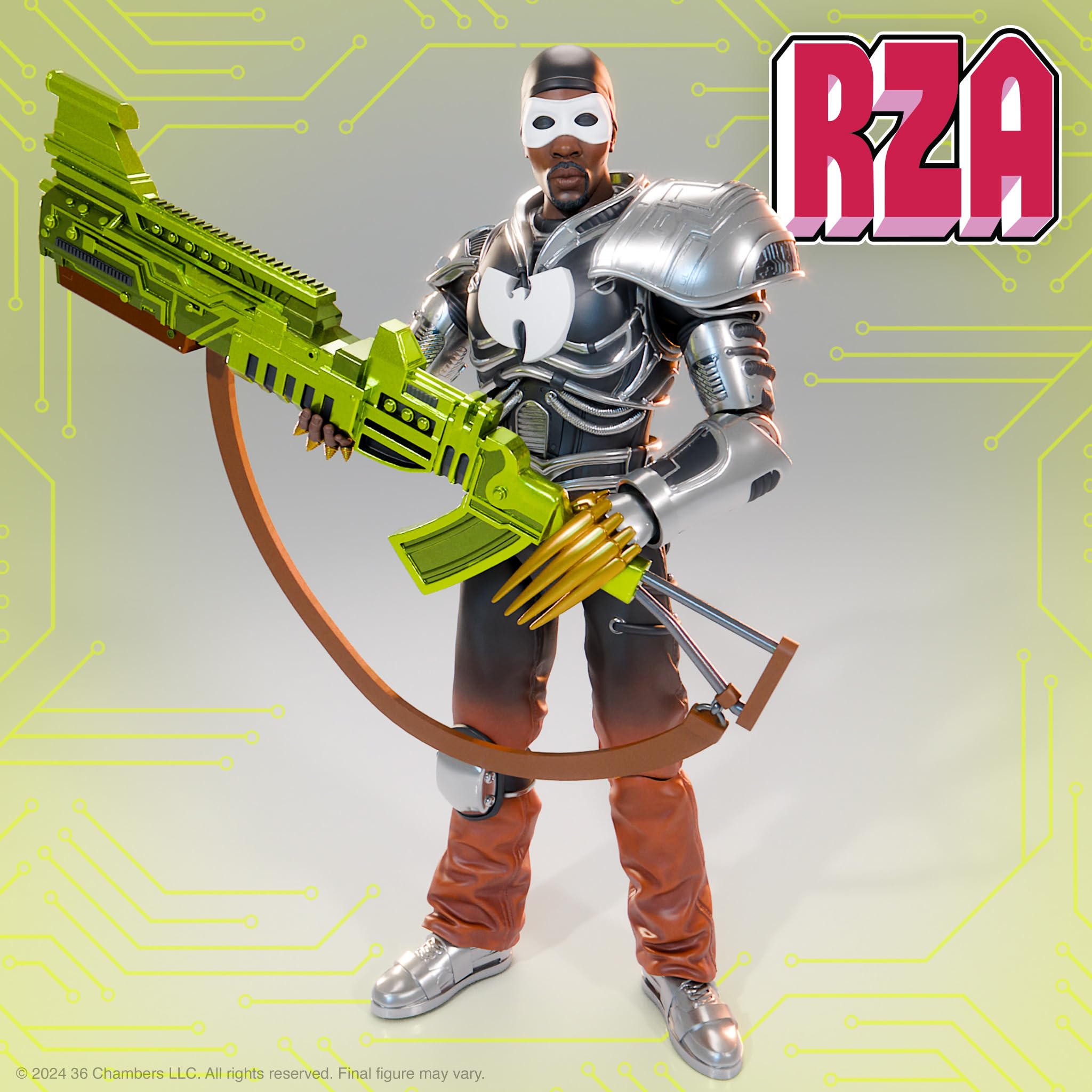 Foto 2 | Figura De Acción Super7 Rza Ultimates! Onda 01 Bobby Digital - Venta Internacional.