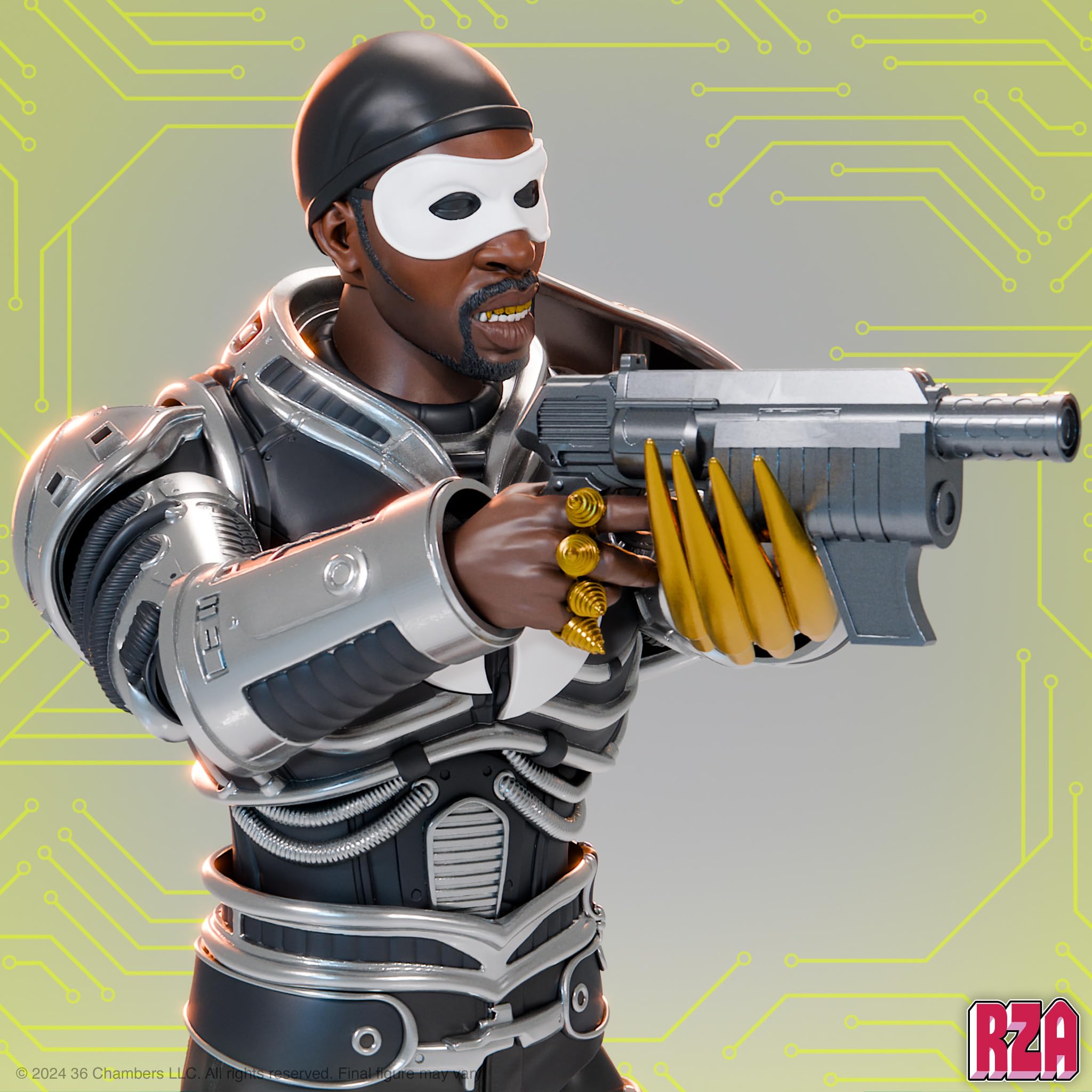 Foto 3 | Figura De Acción Super7 Rza Ultimates! Onda 01 Bobby Digital - Venta Internacional.
