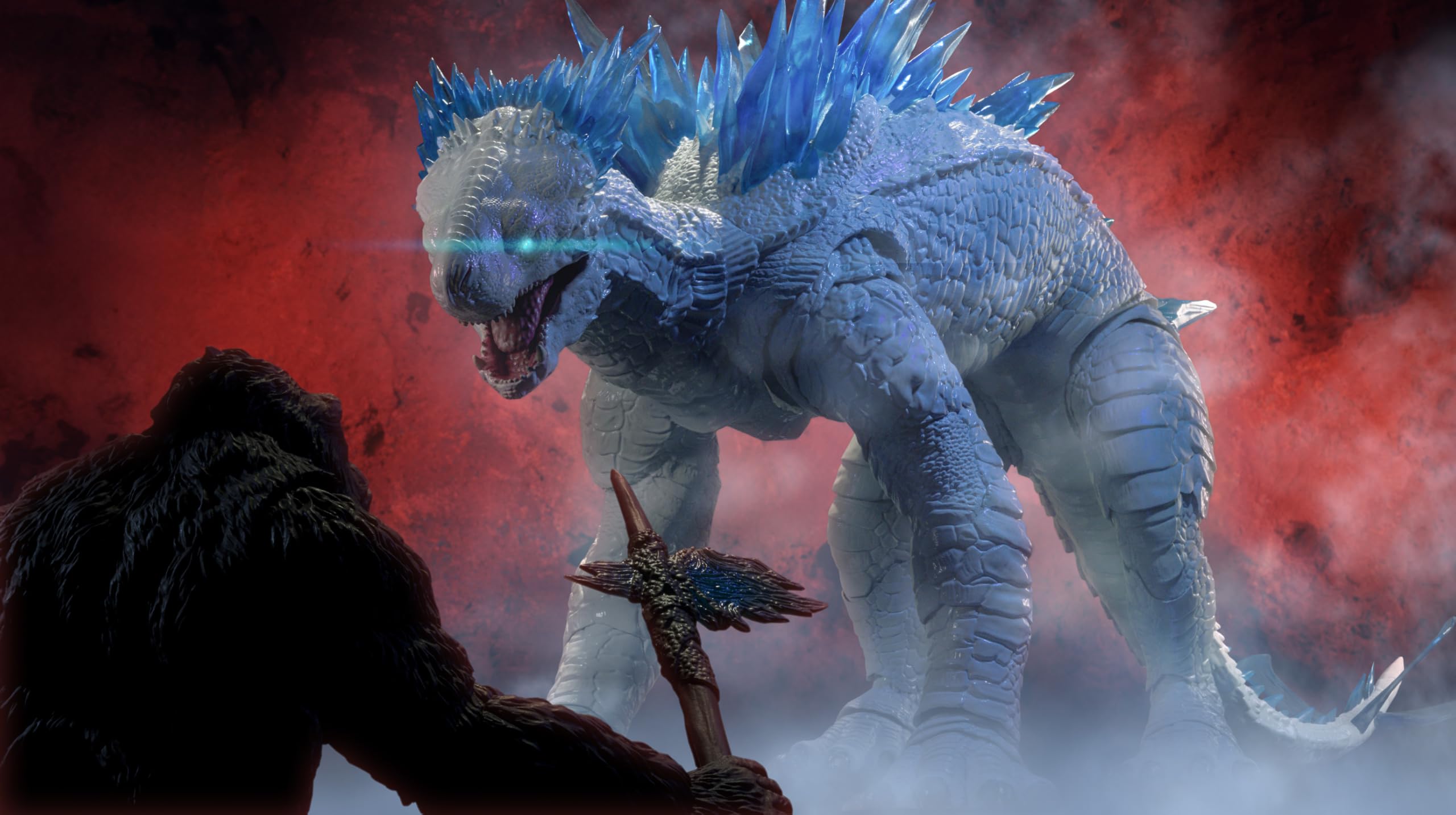 Foto 6 pulgar | Figura De Acción Tamashii Nations Godzilla X Kong Shimo 2024 - Venta Internacional.
