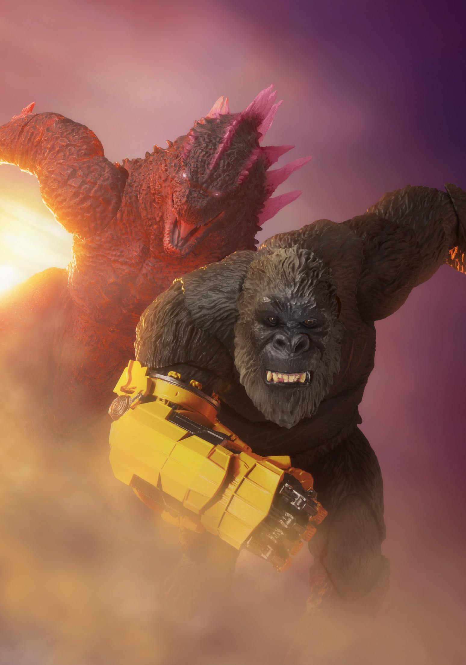 Foto 8 pulgar | Figura De Acción Tamashii Nations Godzilla X Kong Shimo 2024 - Venta Internacional.