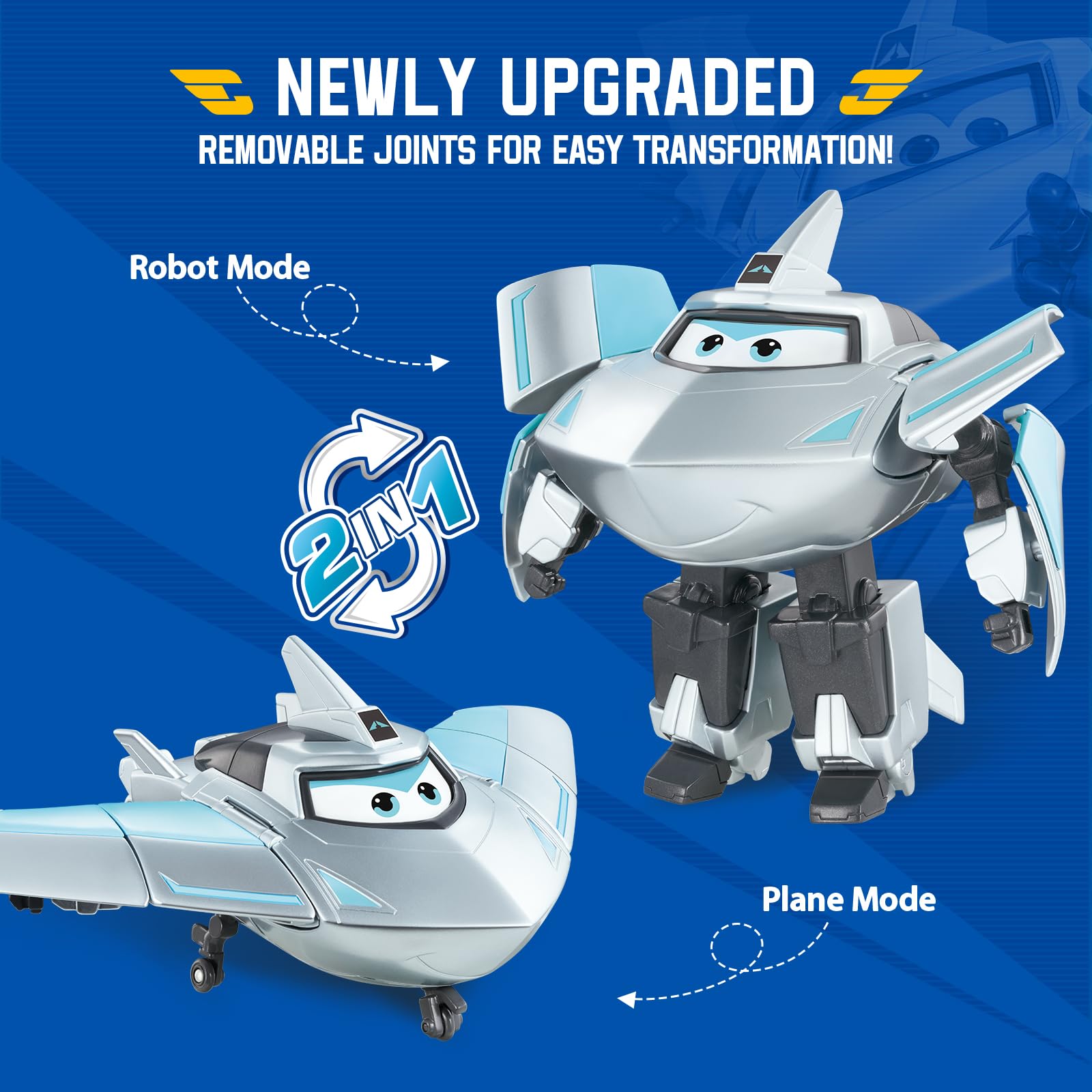 Foto 3 pulgar | Transformable Toys Super Wings Traver Airplane 2 En 1 - Venta Internacional.