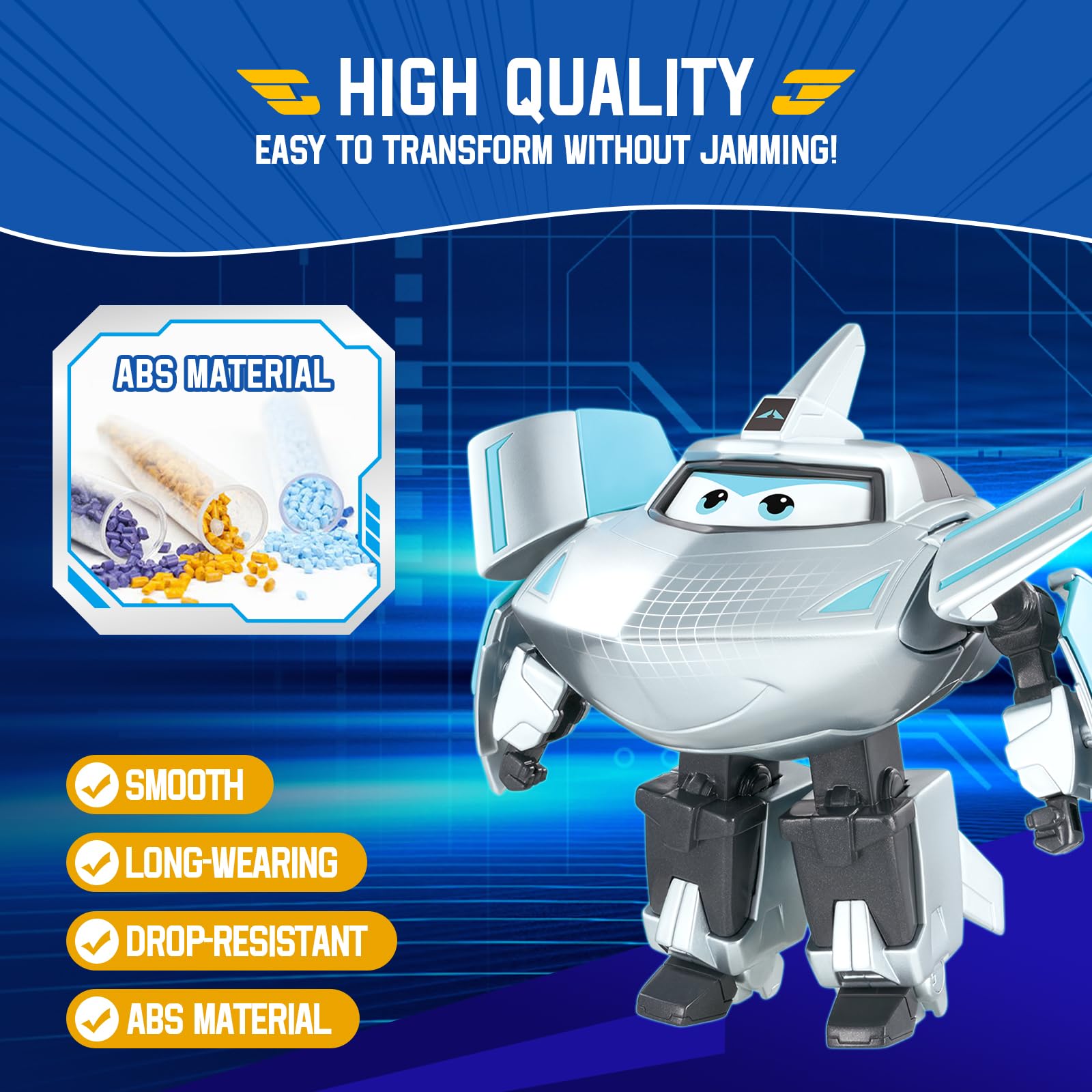Foto 4 | Transformable Toys Super Wings Traver Airplane 2 En 1 - Venta Internacional.