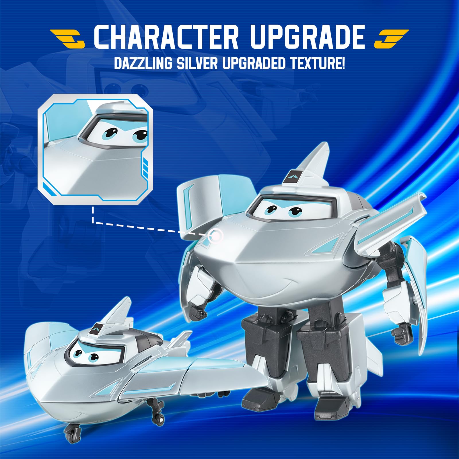 Foto 6 pulgar | Transformable Toys Super Wings Traver Airplane 2 En 1 - Venta Internacional.